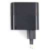 Incarcator GaN PD 65W cu 3 porturi – USB-C + USB-C + USB-A