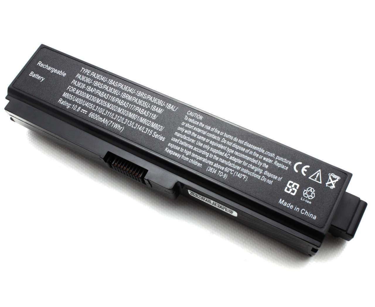 Baterie laptop Toshiba PA3818U 1BRS 9 celule powerlaptop.ro imagine noua reconect.ro