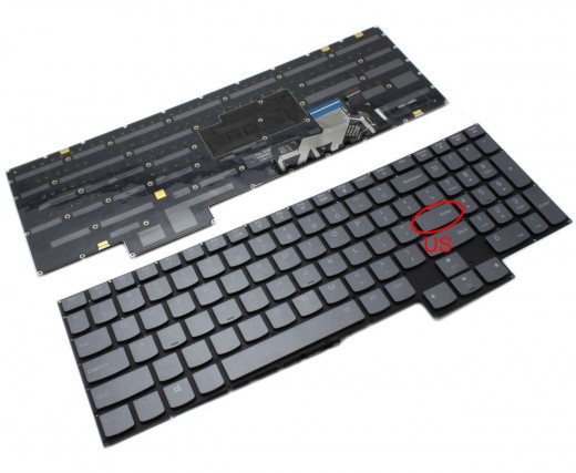 Tastatura Lenovo Legion 7-15IMHG05 Gri iluminata. Keyboard Lenovo Legion 7-15IMHG05. Tastaturi laptop Lenovo Legion 7-15IMHG05. Tastatura notebook Lenovo Legion 7-15IMHG05