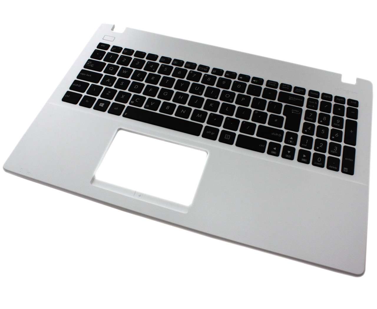 Tastatura Asus A551MA neagra cu Palmrest alb