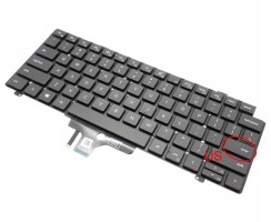 Tastatura Dell CW3R5 iluminata. Keyboard Dell CW3R5. Tastaturi laptop Dell CW3R5. Tastatura notebook Dell CW3R5