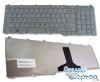 Tastatura Toshiba Satellite C660 argintie. Keyboard Toshiba Satellite C660 argintie. Tastaturi laptop Toshiba Satellite C660 argintie. Tastatura notebook Toshiba Satellite C660 argintie
