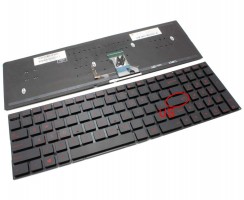 Tastatura Asus Zenbook Pro UX501JW iluminata. Keyboard Asus Zenbook Pro UX501JW. Tastaturi laptop Asus Zenbook Pro UX501JW. Tastatura notebook Asus Zenbook Pro UX501JW