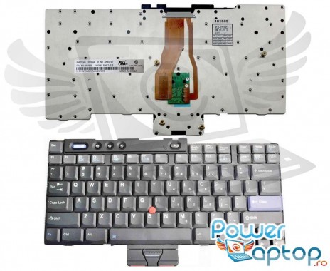 Tastatura IBM Thinkpad R50P 14 inch. Keyboard IBM Thinkpad R50P 14 inch. Tastaturi laptop IBM Thinkpad R50P 14 inch. Tastatura notebook IBM Thinkpad R50P 14 inch