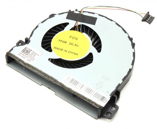 Cooler procesor CPU laptop Dell FFG8. Ventilator procesor Dell FFG8.