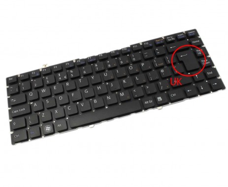 Tastatura Sony Vaio VGN FW45GJB neagra. Keyboard Sony Vaio VGN FW45GJB. Tastaturi laptop Sony Vaio VGN FW45GJB. Tastatura notebook Sony Vaio VGN FW45GJB