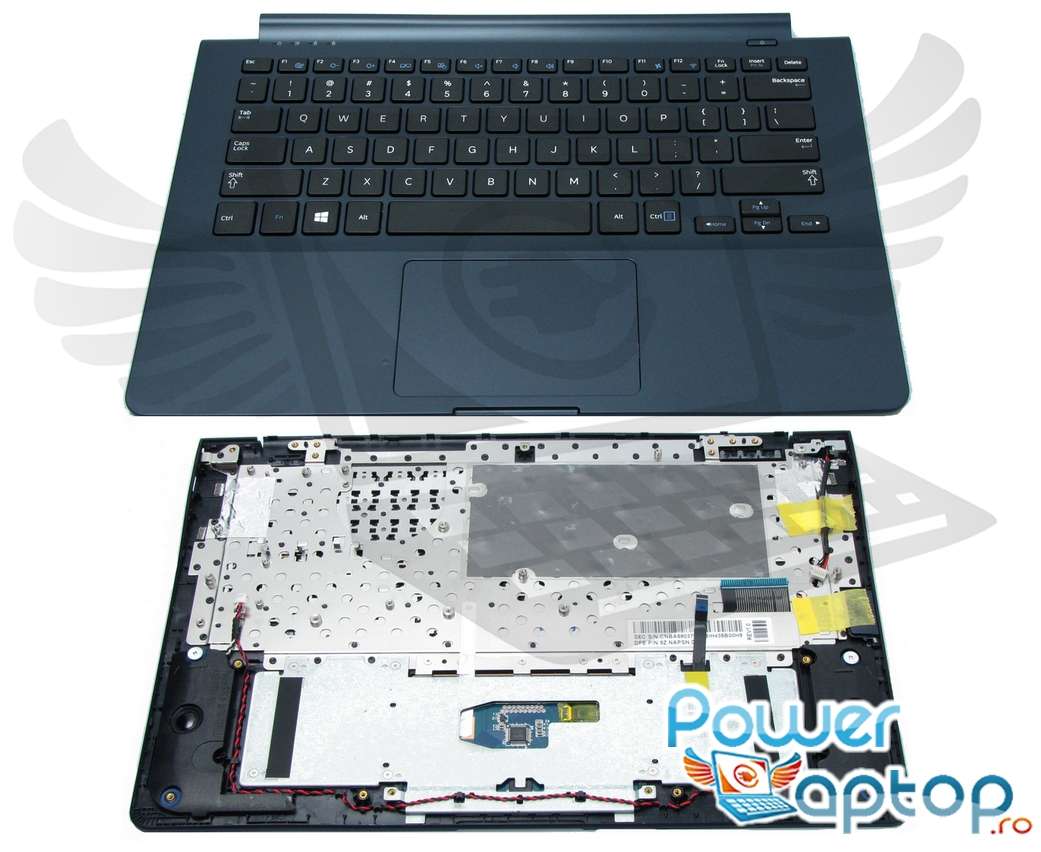 Tastatura Samsung NP910S3G cu Palmrest si Touchpad imagine 2021 powerlaptop.ro