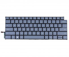 Tastatura Gri Dell 23100800197 iluminata layout US fara rama enter mic