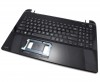 Palmrest Toshiba A0002967008FF12451W cu tastatura. Carcasa Superioara Toshiba A0002967008FF12451W Negru