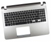 Tastatura Asus 0KNB0-5100US00 Neagra cu Palmrest Argintiu. Keyboard Asus 0KNB0-5100US00 Neagra cu Palmrest Argintiu. Tastaturi laptop Asus 0KNB0-5100US00 Neagra cu Palmrest Argintiu. Tastatura notebook Asus 0KNB0-5100US00 Neagra cu Palmrest Argintiu