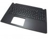 Tastatura Asus Pro P2520L Neagra cu Palmrest Negru. Keyboard Asus Pro P2520L Neagra cu Palmrest Negru. Tastaturi laptop Asus Pro P2520L Neagra cu Palmrest Negru. Tastatura notebook Asus Pro P2520L Neagra cu Palmrest Negru