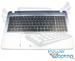 Tastatura Asus  A540S neagra cu Palmrest gri. Keyboard Asus  A540S neagra cu Palmrest gri. Tastaturi laptop Asus  A540S neagra cu Palmrest gri. Tastatura notebook Asus  A540S neagra cu Palmrest gri