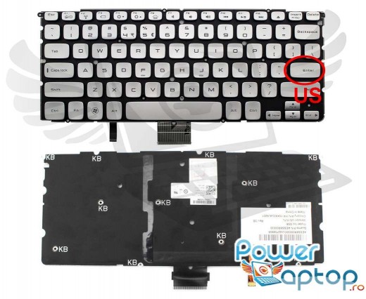 Tastatura Dell  XPS 15Z. Keyboard Dell  XPS 15Z. Tastaturi laptop Dell  XPS 15Z. Tastatura notebook Dell  XPS 15Z