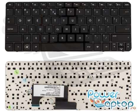 Tastatura HP Mini 210-3030se neagra. Keyboard HP Mini 210-3030se neagra. Tastaturi laptop Mini 210-3030se neagra. Tastatura notebook HP Mini 210-3030se neagra