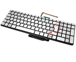 Tastatura HP V140646DK1 ARGINTIE iluminata. Keyboard HP V140646DK1. Tastaturi laptop HP V140646DK1. Tastatura notebook HP V140646DK1