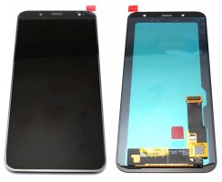 Ansamblu Display LCD + Touchscreen Samsung Galaxy J6 2018 J600 Black Negru . Ecran + Digitizer Samsung Galaxy J6 2018 J600 Negru Black