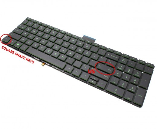 Tastatura HP  15-BW000 Neagra iluminata. Keyboard HP  15-BW000. Tastaturi laptop HP  15-BW000. Tastatura notebook HP  15-BW000