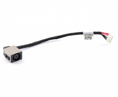 Mufa alimentare Dell Inspiron 15 7556 cu fir . DC Jack Dell Inspiron 15 7556 cu fir