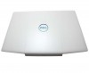 Carcasa Display Dell 747KP. Cover Display Dell 747KP. Capac Display Dell 747KP Alba cu Logo Albastru
