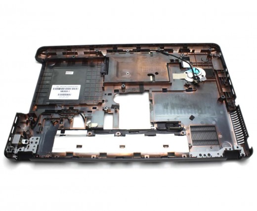 Bottom HP  646114-001. Carcasa Inferioara HP  646114-001 Neagra