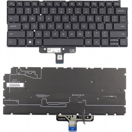 Tastatura Dell 00Y0GG iluminata. Keyboard Dell 00Y0GG. Tastaturi laptop Dell 00Y0GG. Tastatura notebook Dell 00Y0GG