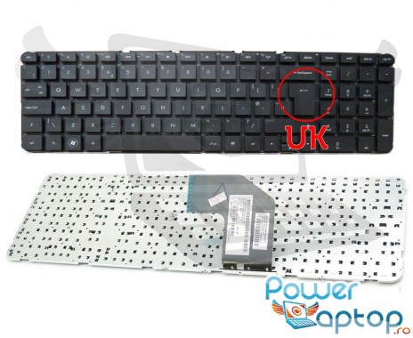 Tastatura HP  681800-171. Keyboard HP  681800-171. Tastaturi laptop HP  681800-171. Tastatura notebook HP  681800-171