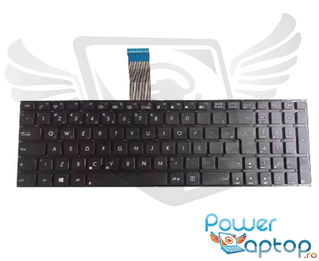 Tastatura Asus A553MA layout UK fara rama enter mare ASUS imagine noua reconect.ro