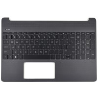 Tastatura HP 15S-FQ Neagra cu Palmrest Negru. Keyboard HP 15S-FQ Neagra cu Palmrest Negru. Tastaturi laptop HP 15S-FQ Neagra cu Palmrest Negru. Tastatura notebook HP 15S-FQ Neagra cu Palmrest Negru