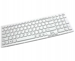 Tastatura Sony VAIO VPCEB alba. Keyboard Sony VAIO VPCEB alba. Tastaturi laptop Sony VAIO VPCEB alba. Tastatura notebook Sony VAIO VPCEB alba