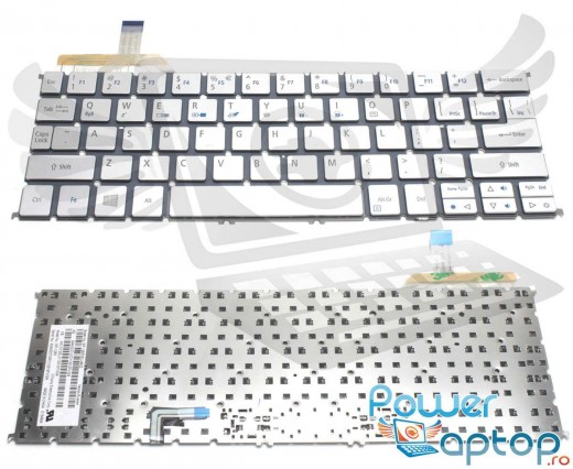 Tastatura Acer Aspire S7-191 iluminata backlit. Keyboard Acer Aspire S7-191 iluminata backlit. Tastaturi laptop Acer Aspire S7-191 iluminata backlit. Tastatura notebook Acer Aspire S7-191 iluminata backlit