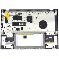 Tastatura Asus 13NR05C1P06011 Argintie cu Palmrest Argintiu fara TouchPad iluminata backlit