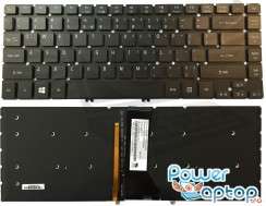 Tastatura Acer Aspire M5-481 iluminata backlit. Keyboard Acer Aspire M5-481 iluminata backlit. Tastaturi laptop Acer Aspire M5-481 iluminata backlit. Tastatura notebook Acer Aspire M5-481 iluminata backlit