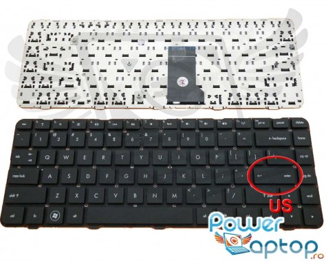 Tastatura HP Pavilion DM4-1030. Keyboard HP Pavilion DM4-1030. Tastaturi laptop HP Pavilion DM4-1030. Tastatura notebook HP Pavilion DM4-1030