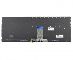 Tastatura Neagra Asus VivoBook S14 S433FL iluminata layout US fara rama enter mic