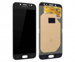 Ansamblu Display LCD + Touchscreen Original Service Pack Silver Samsung Galaxy J7 2017 J730 Black Negru. Ecran + Digitizer Original Service Pack Silver Samsung Galaxy J7 2017 J730 Black Negru