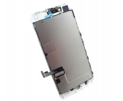 Display iPhone 8 Plus Complet, cu tablita metalica pe spate, conector pentru amprenta si ornamente camera si casca.