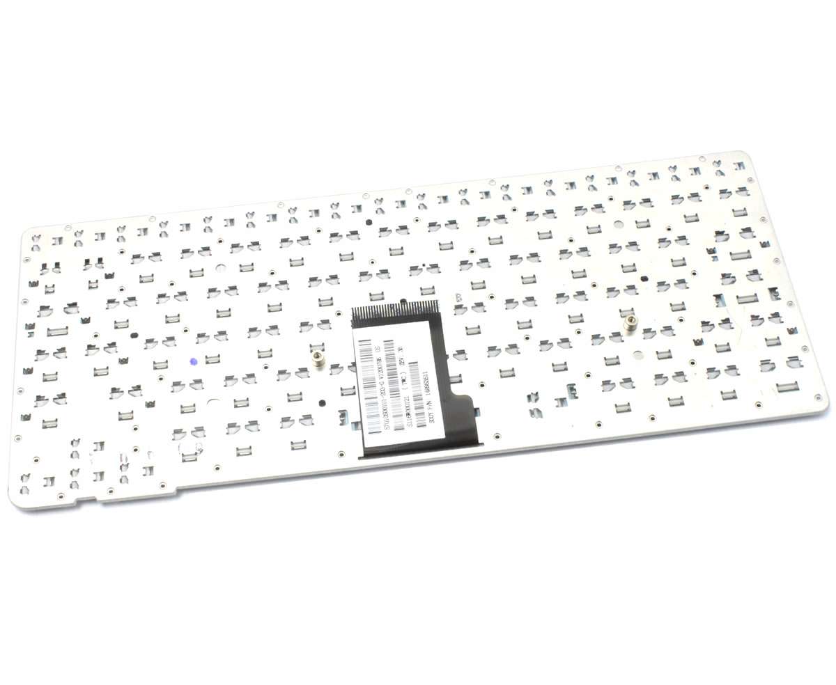 Tastatura alba Sony 1 489 538 61 layout US fara rama enter mic imagine powerlaptop.ro 2021