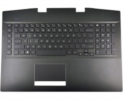 Tastatura HP TPN-C144 Neagra cu Palmrest negru si Touchpad iluminata backlit. Keyboard HP TPN-C144 Neagra cu Palmrest negru si Touchpad. Tastaturi laptop HP TPN-C144 Neagra cu Palmrest negru si Touchpad. Tastatura notebook HP TPN-C144 Neagra cu Palmrest negru si Touchpad