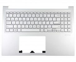 Tastatura Asus VivoBook 16X K3605ZC Argintie cu Palmrest Argintiu iluminata backlit. Keyboard Asus VivoBook 16X K3605ZC Argintie cu Palmrest Argintiu. Tastaturi laptop Asus VivoBook 16X K3605ZC Argintie cu Palmrest Argintiu. Tastatura notebook Asus VivoBook 16X K3605ZC Argintie cu Palmrest Argintiu