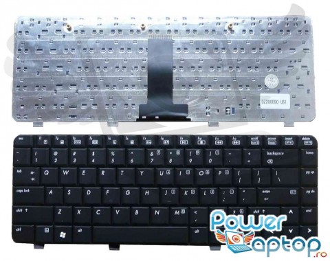 Tastatura HP Pavilion DV2880 neagra. Keyboard HP Pavilion DV2880 neagra. Tastaturi laptop HP Pavilion DV2880 neagra. Tastatura notebook HP Pavilion DV2880 neagra