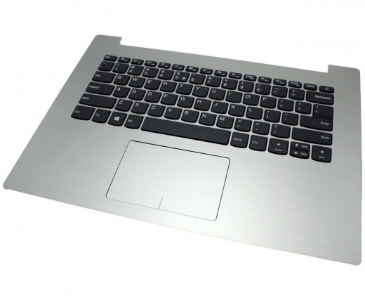 Tastatura Lenovo NSK-BZ1SN Neagra cu Palmrest gri si Touchpad. Keyboard Lenovo NSK-BZ1SN Neagra cu Palmrest gri si Touchpad. Tastaturi laptop Lenovo NSK-BZ1SN Neagra cu Palmrest gri si Touchpad. Tastatura notebook Lenovo NSK-BZ1SN Neagra cu Palmrest gri si Touchpad