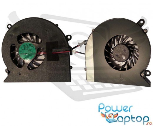 Cooler laptop HP Pavilion dv7 1270. Ventilator procesor HP Pavilion dv7 1270. Sistem racire laptop HP Pavilion dv7 1270