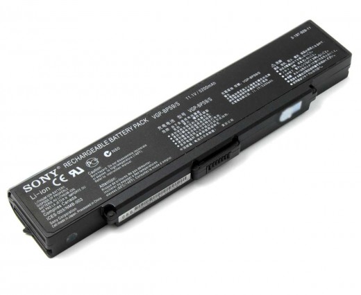 Baterie Sony VAIO VGN-SZ76 6 celule Originala. Acumulator laptop Sony VAIO VGN-SZ76 6 celule. Acumulator laptop Sony VAIO VGN-SZ76 6 celule. Baterie notebook Sony VAIO VGN-SZ76 6 celule