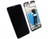 Ansamblu Digitizer + LCD Display Samsung Galaxy A03 A035 cu Rama Geam+Ecran Display Original Service Pack Negru Black VARIANTA SCURTA CU STICLA 160mm