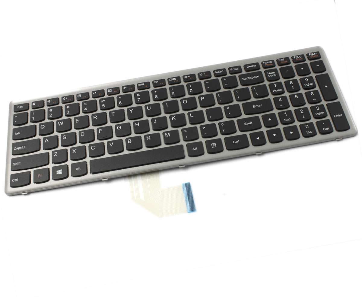 Tastatura Lenovo 25206417 rama gri
