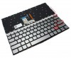 Tastatura Lenovo NSK-BWBBN Gri cu buton delete iluminata. Keyboard Lenovo NSK-BWBBN. Tastaturi laptop Lenovo NSK-BWBBN. Tastatura notebook Lenovo NSK-BWBBN