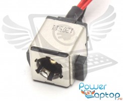 Mufa alimentare Asus  K55VM cu fir . DC Jack Asus  K55VM cu fir