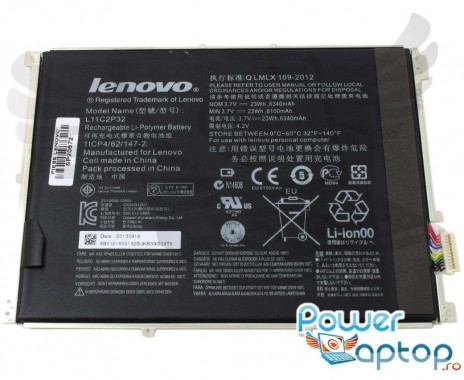 Baterie Lenovo IdeaTab A7600-F. Acumulator Lenovo IdeaTab A7600-F. Baterie tableta IdeaTab A7600-F. Acumulator tableta IdeaTab A7600-F. Baterie tableta Lenovo A7600-F.