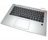 Palmrest Lenovo Yoga 520-15IKB. Carcasa Superioara Lenovo Yoga 520-15IKB Argintiu cu tastatura si touchpad inclus