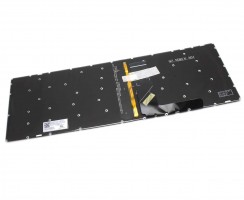 Tastatura Lenovo IdeaPad 320E-15IKB Taste gri iluminata backlit
